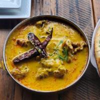 Punjabi Kadhi Pakora · Creamy and Tangy curry with fritters