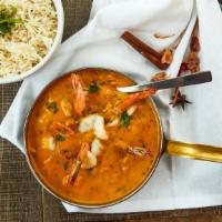 Fisherman'S Shrimp Curry · Shrimp in Coconut-Onion-Tomato Gravy