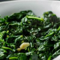 Sauteed Spinach · Creamed Spinach is a favorite side dish.