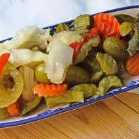 Karisik Tursu , Pickled Vegetables · Home made mix Turkish  Pickled