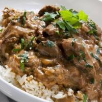 Beef - Stroganoff · rise not included