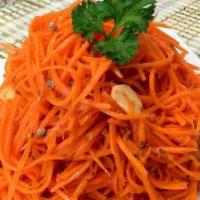 Korean Carrot Salad · Korean Carrots was invented by ethnic Koreans living in the Soviet Union. The secret of Kore...