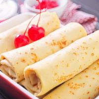 Crepes With Cherry · Crepes with cherry is an incredibly delicious dessert, very common in Moldova.