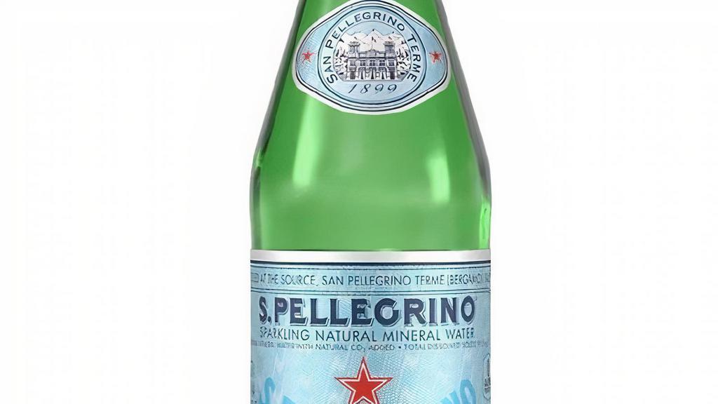Pellegrino · Sanpellegrino sparkling natural mineral water is imported from Italy and wholeheartedly embraces the Italian way of living. Naturally filtered by the Italian Alps during a 30-year underground journey, its taste is clean and refreshing with medium-size bubbles.