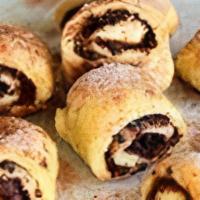 Chocolate Rugelach · If you love chocolate, you'll this Chocolate Rugelach - a bite-sized cookie made with dough ...