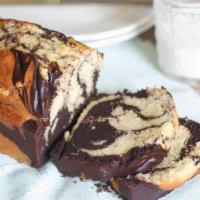 Marble Pound Cake · This Marble Pound Cake is tasty and beautiful! Moist chocolate cake marbled with vanilla cak...