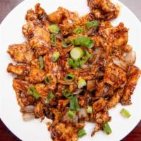 Spicy Chicken · Boneless chicken in spicy sauce