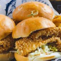 Fried Fish Sliders (3) · 