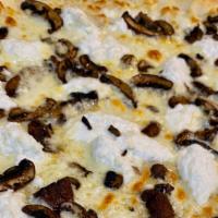 Mushroom Truffle  - White Pizza (16