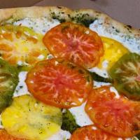 Pesto Caprese  - White Pizza (16