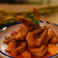 Honey Shrimps · Non spicy. deep fried and seasoned with honey sauce.
