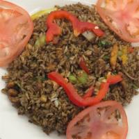 Fried Rice ( Chocan) · Come with  chicken, egg, onion,green peppers & cilantro.
