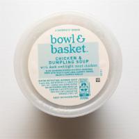Bowl & Basket Chicken & Dumpling Soup · 20 oz. A ShopRite brand. Slow-Simmered Chicken in a Roux-Thickened Stock with Hearty Dumplin...