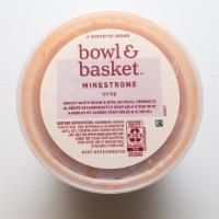 Bowl & Basket Minestrone Soup  · 20 oz. sold cold.