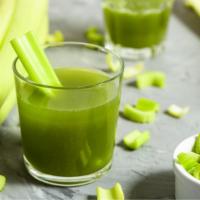 Celery Juice · Fresh juice with spinach, grapefruit and apple.