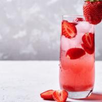 Strawberry Lemonade  · Fresh squeezed lemonade!