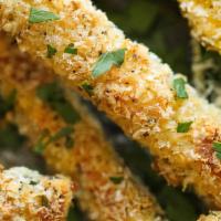 Zucchini Sticks · With ranch dressing.