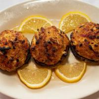 Stuffed Mushrooms · Mushrooms stuffed with crabmeat and mouthwatering seasoning. served with rice soup or greek ...