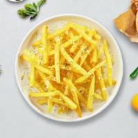 Miss Cheese Fries · (Vegetarian) Idaho potato fries cooked until golden brown and garnished with salt and melted...