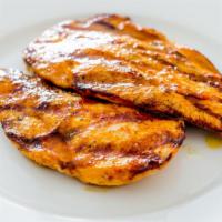 Chicken Breast · Brined and grilled.
