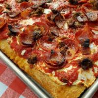 Half Meat Lovers Pizza · Half (4 Slices - 10