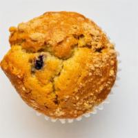 Blueberry Crumb Muffin  · Traditional Blueberry Crumb Muffin from Sunrise Bakery