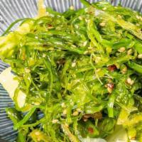 Seaweed Salad · Shredded seaweed seasoned with sesame.