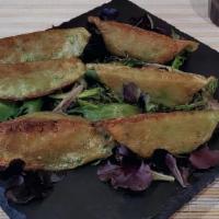 Vegetable Gyoza · Vegetable pan fried Gyoza