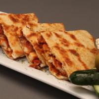 Chicken Parmesan Panini · Breaded chicken breast with mozzarella, Parmesan and marinara sauce. Served with Cole Slaw a...