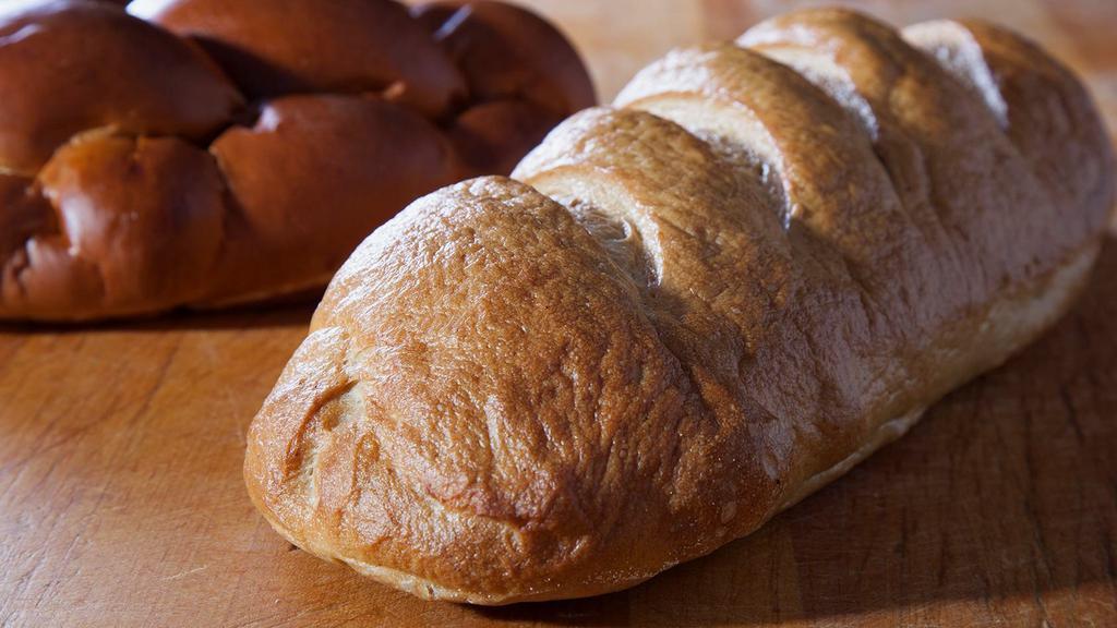 Rye Bread Plain Unseeded- Half Loaf · Half Loaf of unseeded Rye Bread