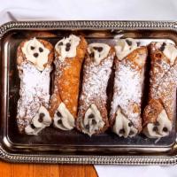 Cannoli · One Large Cannoli. Traditional Ricotta only.