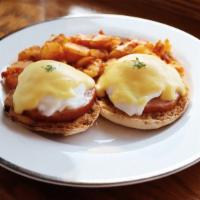 Egg Benedict · With Canadian bacon