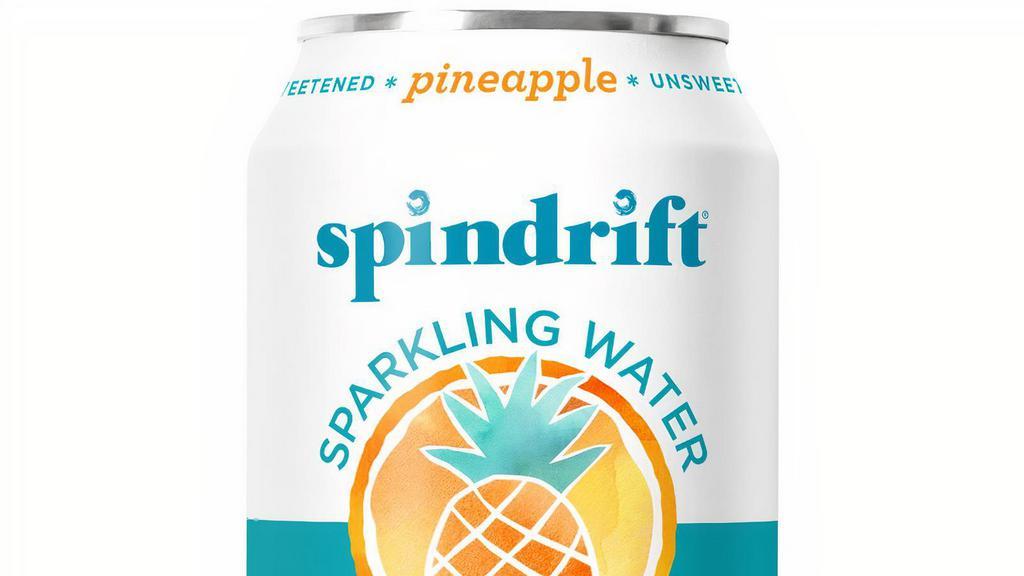 Spindrift Pineapple Sparkling Water · 12 oz can