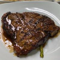 T Bone · Served with yucca and mash potatoes.