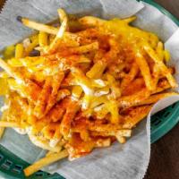 Spicy Honey Ranch French Fries · Spicy.