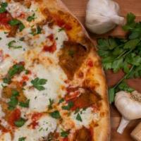 Eggplant Rollatini Pizza Combo(Includes Your Choice Of 12 Garlic Knots, Garden Salad Or 12 Zeppoles) · Fried eggplant, ricotta, and mozzarella cheeses and pizza sauce.