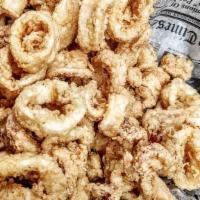 Fried Calamari · lightly tossed in flour & semilina