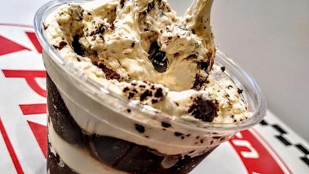 Chocolate Oreo Bomb · served on a 9oz to go cup