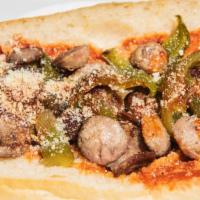 Sausage, Peppers & Onions Hot Hero (Large) · 