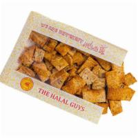 Side Of Pita Chips · Seeded multi-grain pita bread baked and lightly coated with sea salt.