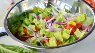 Green Salad (Ensalada Verde) · Classic green garden salad. With lettuce, cucumbers, tomatoes, and cabbage.