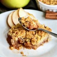 Apple Cobbler · Cinnamon and apples with crumbly butter crust.