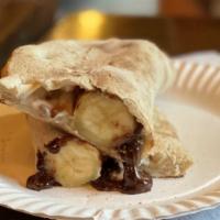 Nutella Calzone · Banana mascarpone Nutella.