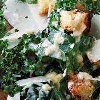 Kale & Romaine Salad · Grapes, pecorino, walnuts, maple vinaigrette.