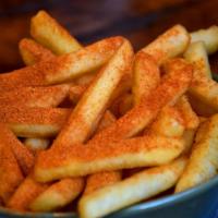Spicy Fries · Crispy, craveable fries with a kick of spicy seasoning.