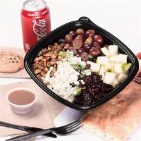 Salad Box Lunch 3 · Choose any Cosi salad, fresh fruit salad, brownie or cookie and a can of soda or bottled wat...