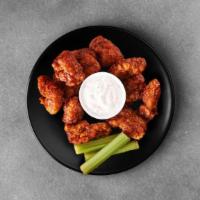 15 Pieces Boneless Chicken Wings · The boneless wings come in 2 flavours with 2 dipping sauces. The patrons can enjoy these win...