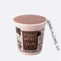 Tipsy Scoop Dark Chocolate Whiskey Salted Caramel Ice Cream (1 Pint) · Dark Chocolate Ice Cream With Salted Caramel Infused With Whiskey (16 oz)