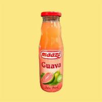 Maaza - Guava (330 Ml) · Maaza Guava Juice Drink contains pink guava, which is the rare variety grown in the Pacific ...