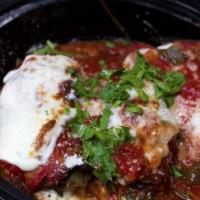 Spinach Stuffed Eggplant Rollatini · Stuffed with spinach and ricotta cheese.